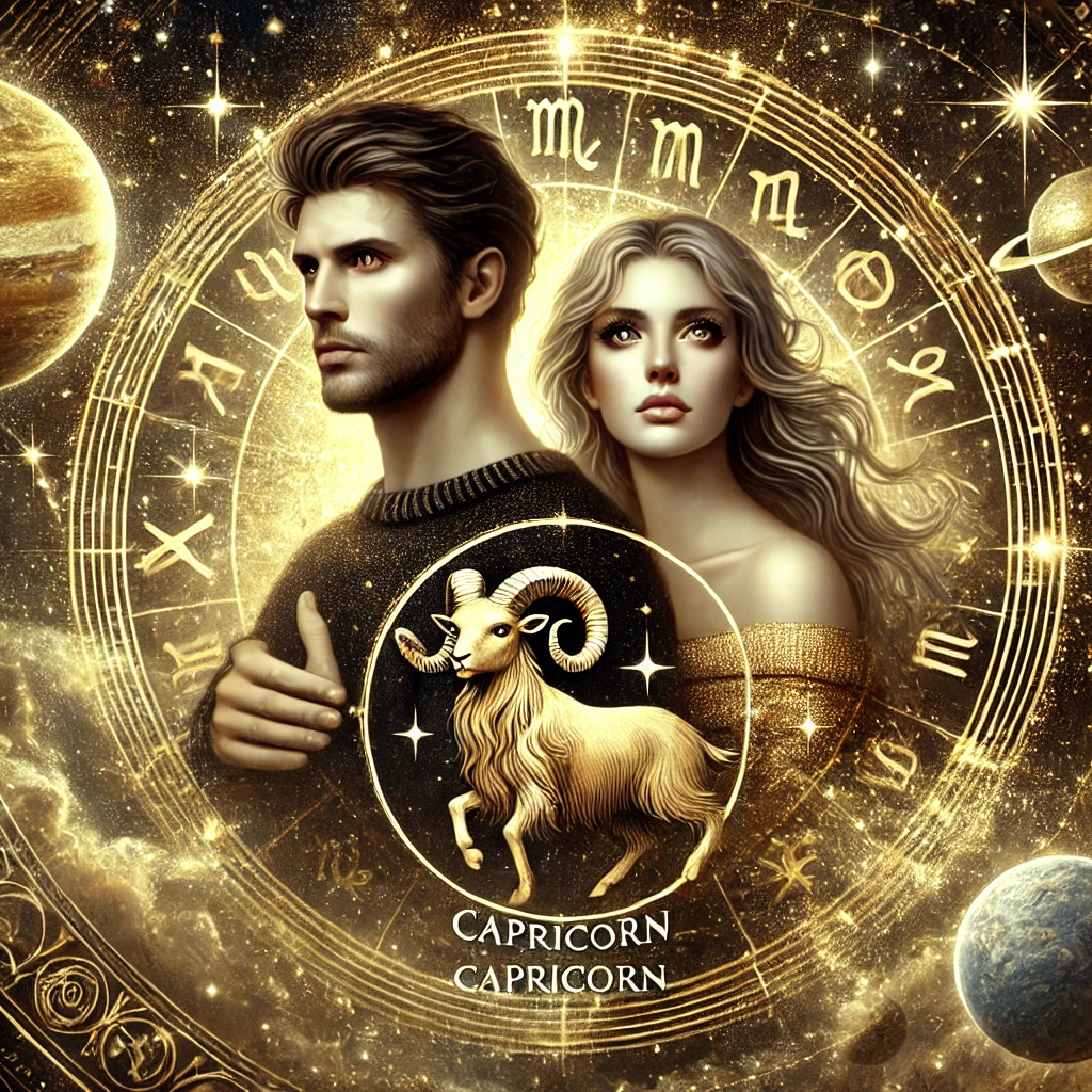 ♑Через 4 дня неожиданный поворот судьбы ждёт Козерогов. Что случится и почему это важно Козерог пара в звёздном фоне астрологии