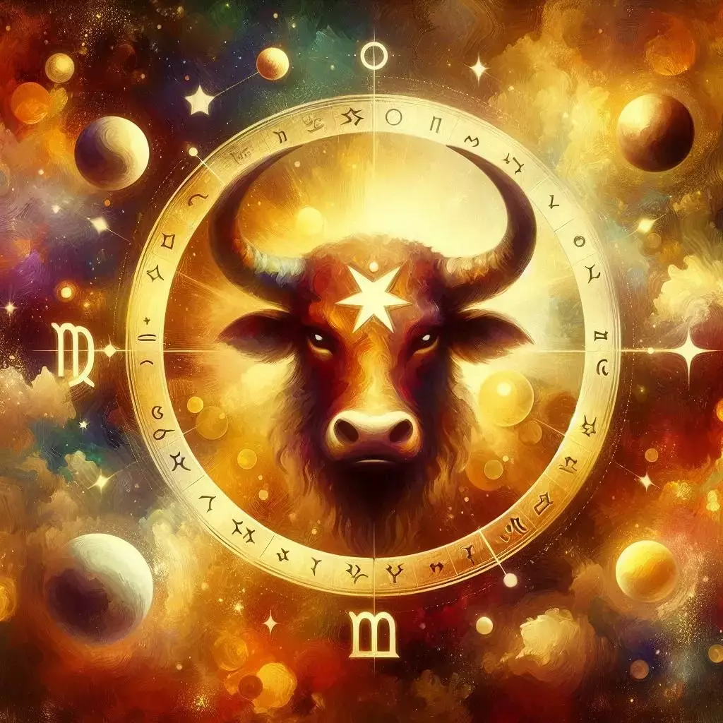 ♉ Тельцы, звёзды дарят исполнение ваших желаний: такой шанс выпадает раз в 5 лет! 🐂✨ Гороскоп с изображением быка и звёзд