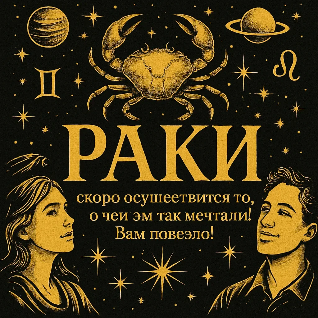 Рак — Обычный прогноз по знакам — Рак почувствует возвращение надежды, но семейное событие потребует душевного решения