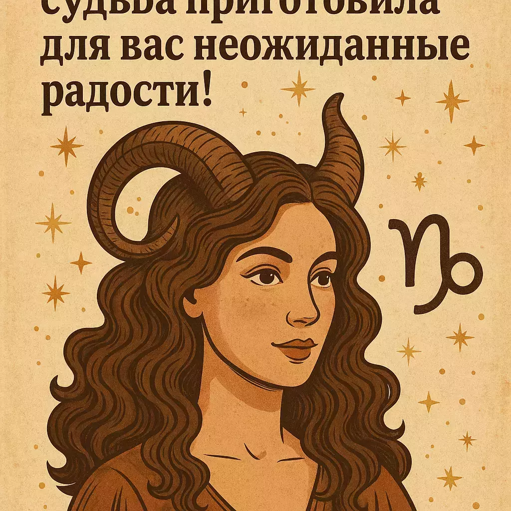Козерог — Обычный прогноз по знакам — Карьерная награда укрепит положение Козерога, но поддержка близких станет особенно важной